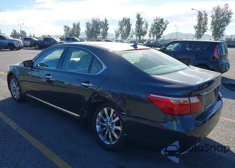 2011 Lexus Ls 460 из США, поврежденный, VIN JTHBL5EF7B5108081